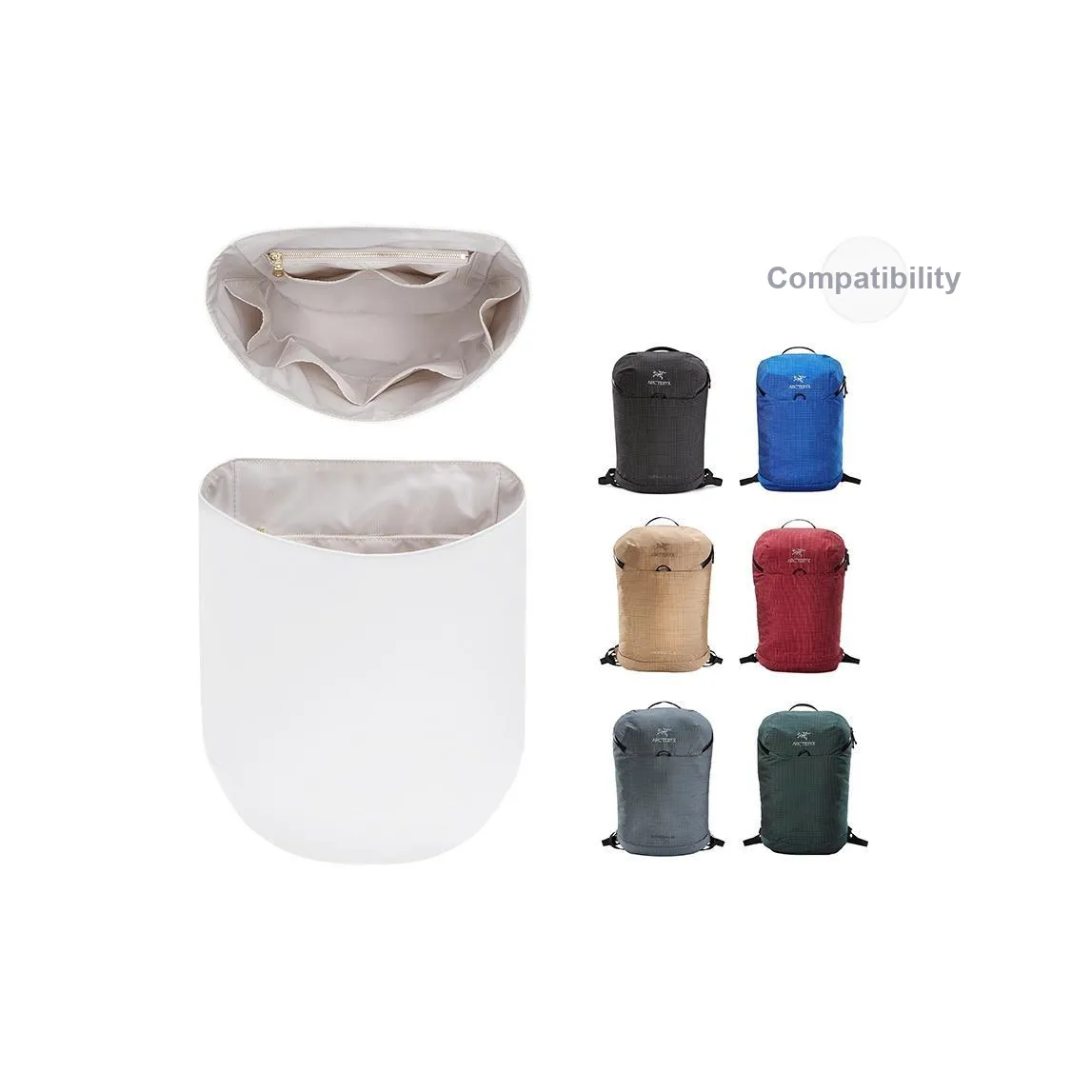 Kim Yeon sha Бумага DuPont Сумка Вкладыш Унисекс Белый