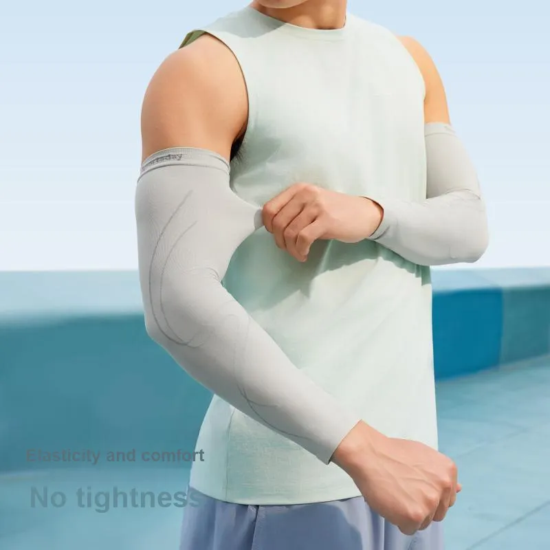 HLA Polyamide, Elastane Sun Protection Sleeves Unisex-3