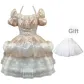Apricot Dress+Petticoat
