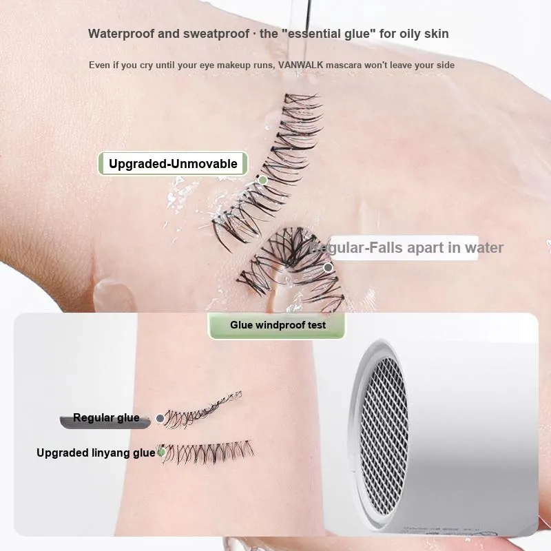 LEOUEANR Upgraded 2.0 Eyelashes Setting Liquid 5ml * 1 Piece/2 Pieces-3