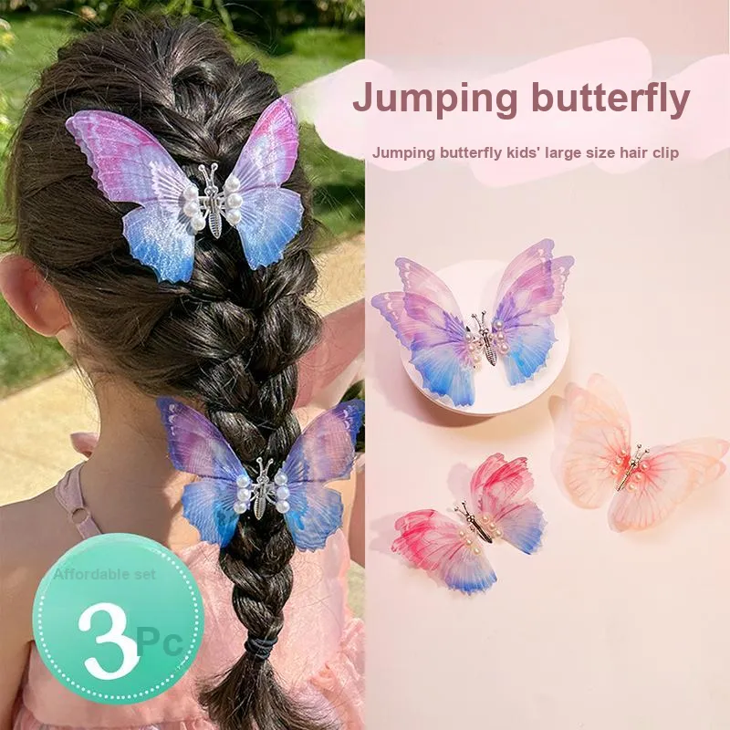 Yiru Fabric Alloy Hair Clips Kids'-1
