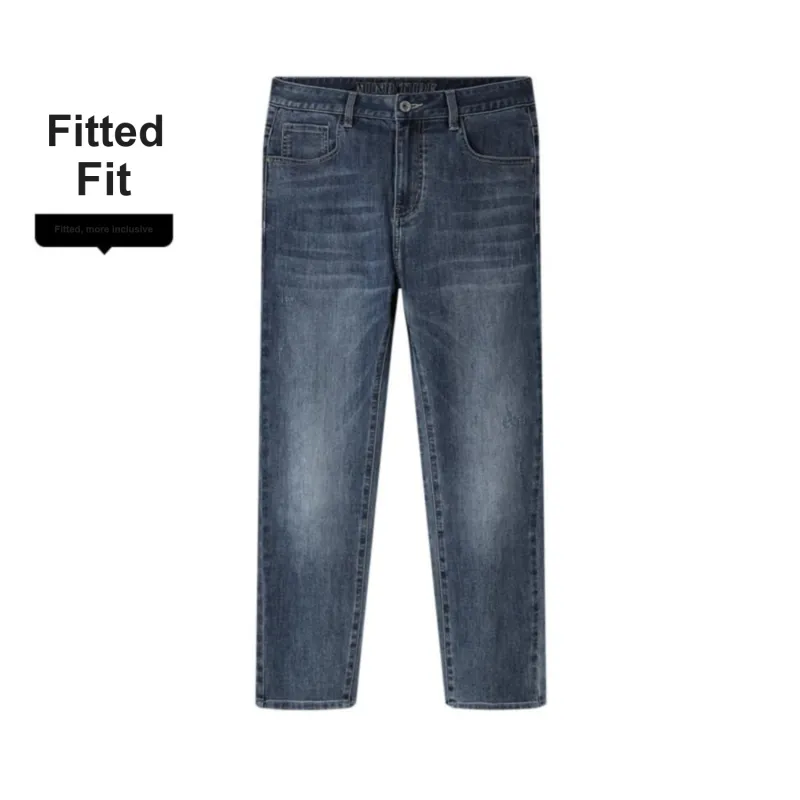 HLA Jeans Men Blue Gray Denim Gradient Medium 12-4