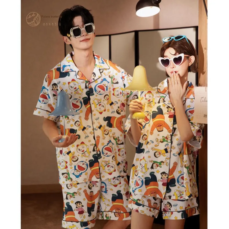 Gongdie x DUOLA A MENG , LIANMINGKUAN Pajama Set Unisex Multicolor-7