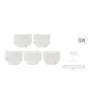 5B White Chain+White Handle+White Handle+White Jacquard+V-Shape Jacquard