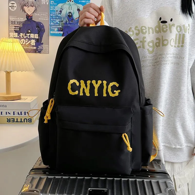 Travel Nylon Backpack Unisex Multicolor-3