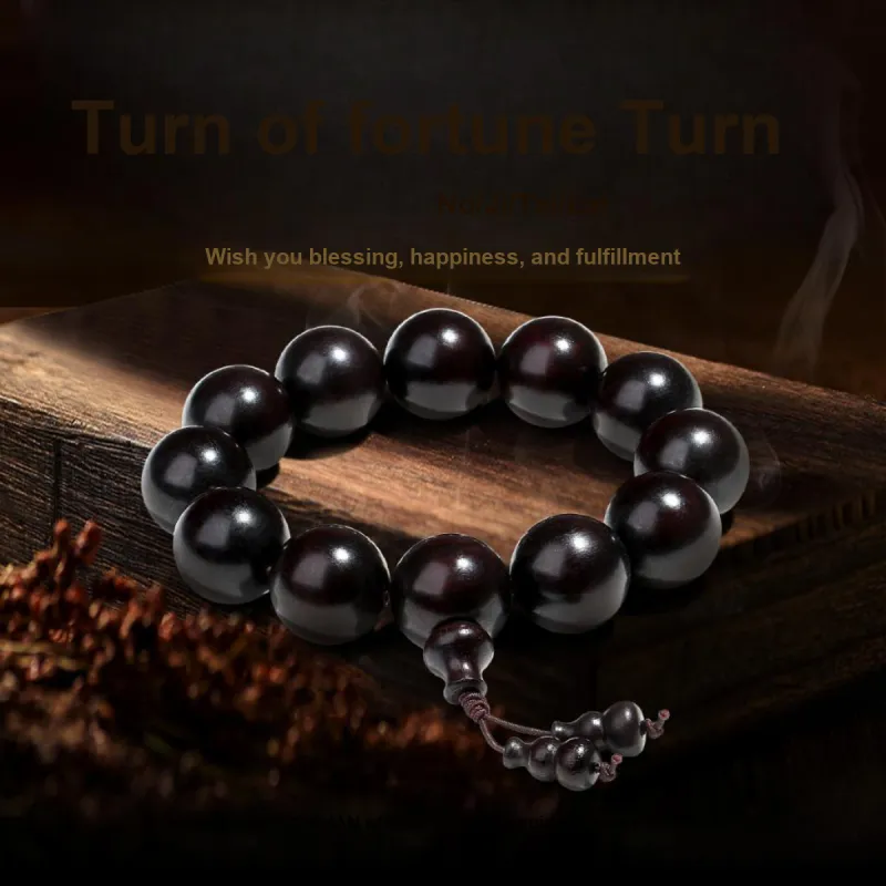 PUTUOSHANWENCHUANG Rosewood Bracelets Unisex-5