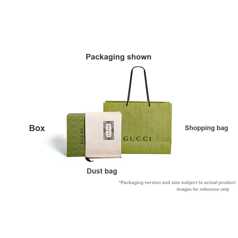 GUCCI Grain Leather Crossbody Bag, Shoulder Bag Extra Mini Women's Light Green-5