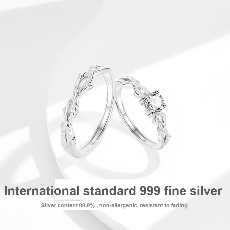 JUICY GRAPE 999 Fine Silver Rings Unisex-2