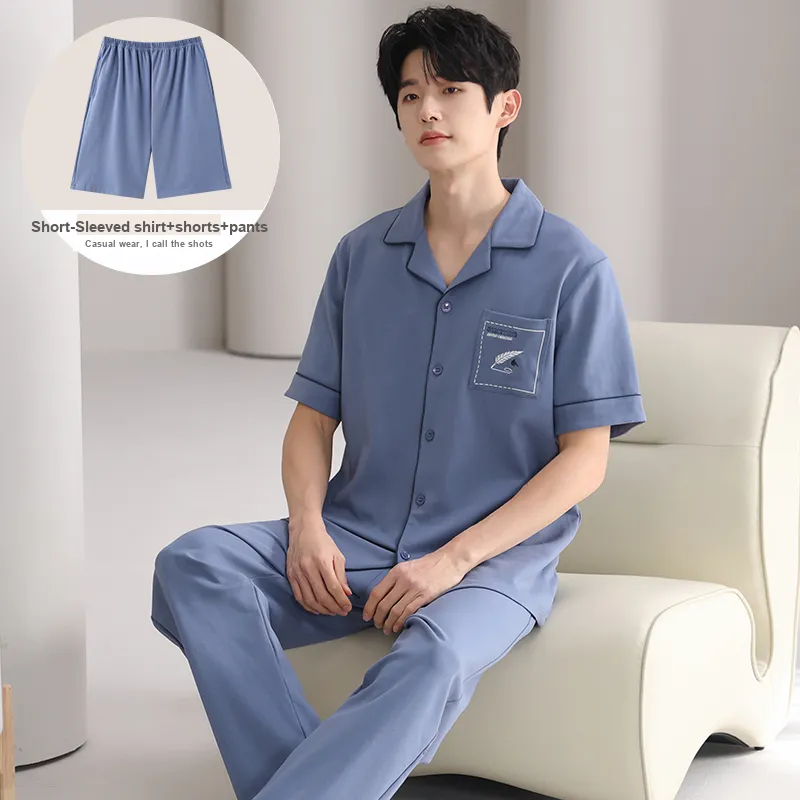 Pretty lady Men Pajama Sets-1