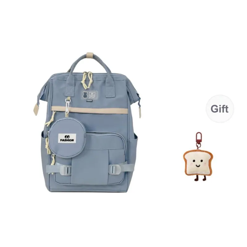SUN EARTH &U Nylon Backpack Regular Unisex Multicolor-3