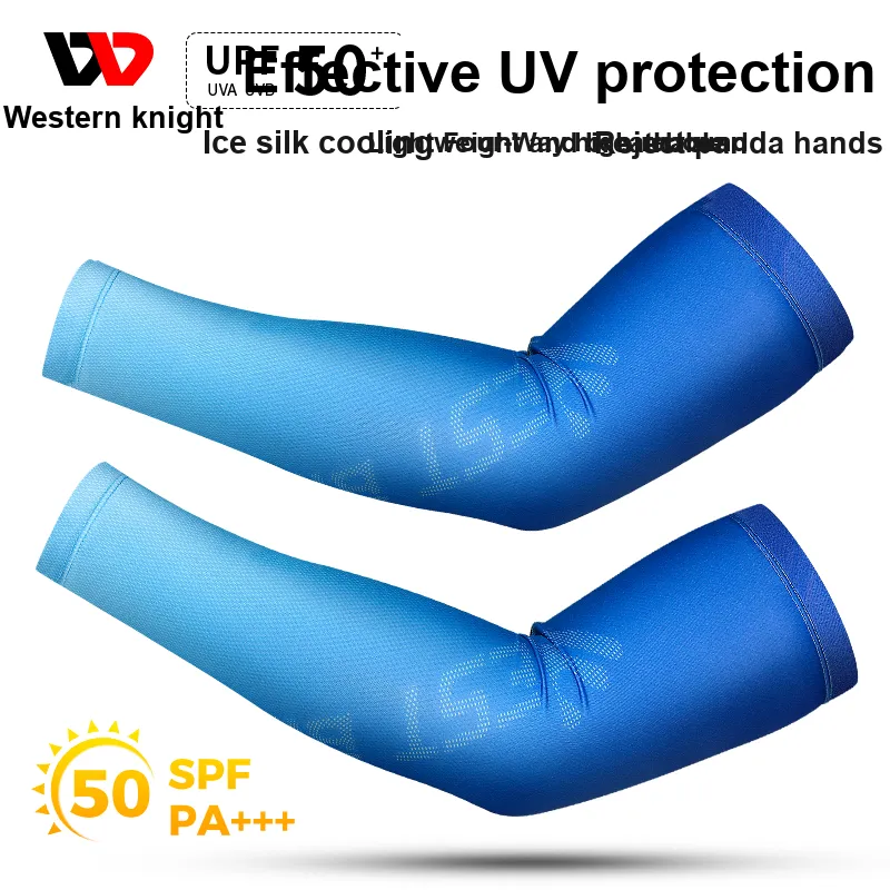 WEST BIKING Riding Equipment Cycling Arm Warmers Outdoor Unisex Ice Silk S/M/L-14