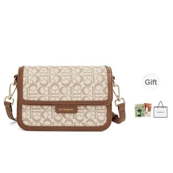 RED DRAGONFLY PVC Shoulder Bag Women's Milk Tea/Caramel
