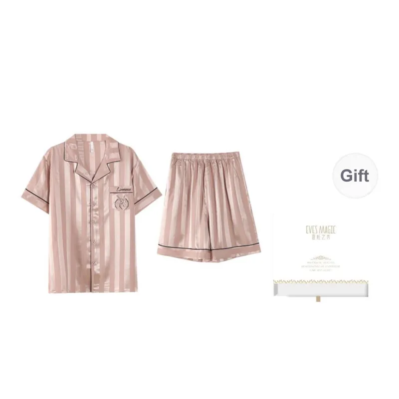XIA.WA.ZHI.XIU Pajama Set Men's Gift Box Set Image Color-0