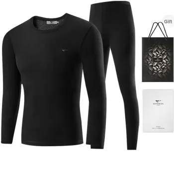 SEPTWOLVES Thermal Set Men's Gift Box Set+Shopping Bag