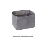 Original Version Velvet Hermes Picotin 18 Side Zip Closure Graphite Gray[Not Sold with Outer Packaging]