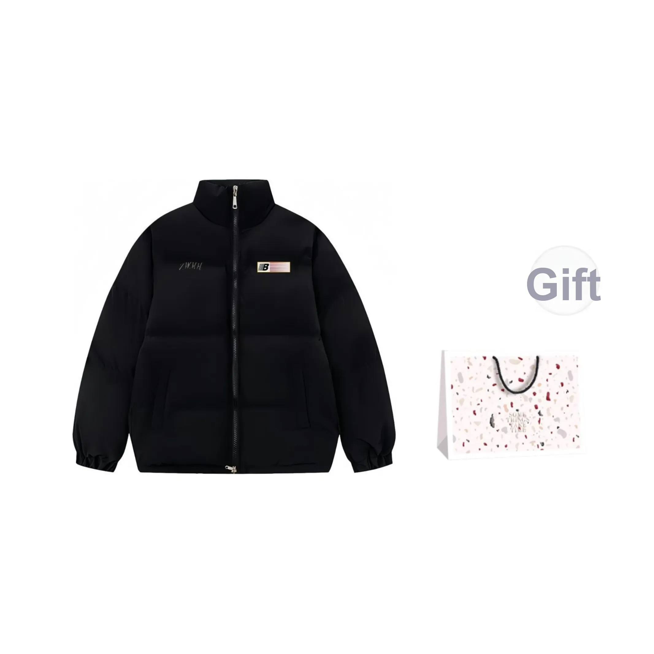 ZWMH Унисекс Пуховики