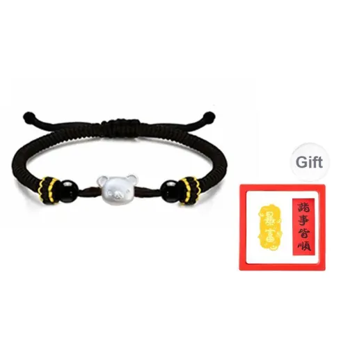 Chongqing Gold Store S999 Fine Silver Bracelets Unisex