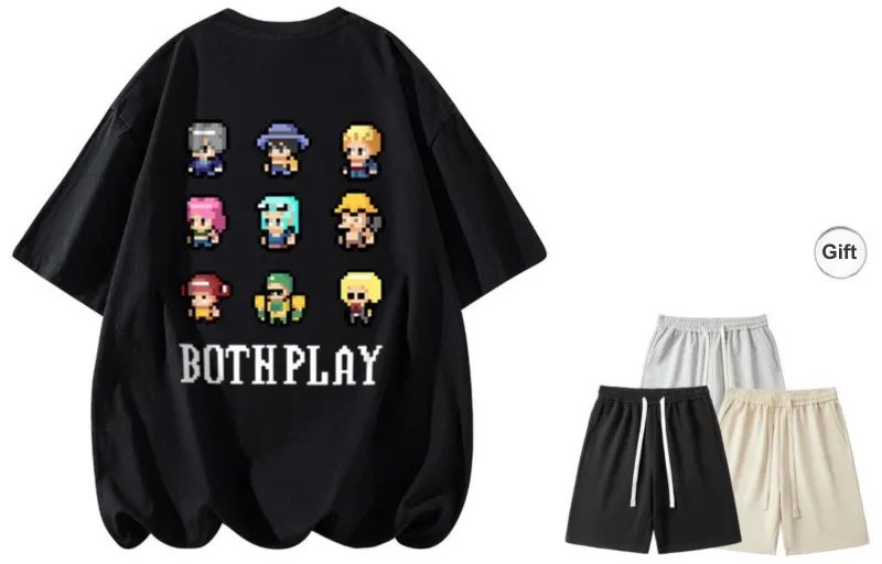 BOTH PLAY T Shirts Unisex-10