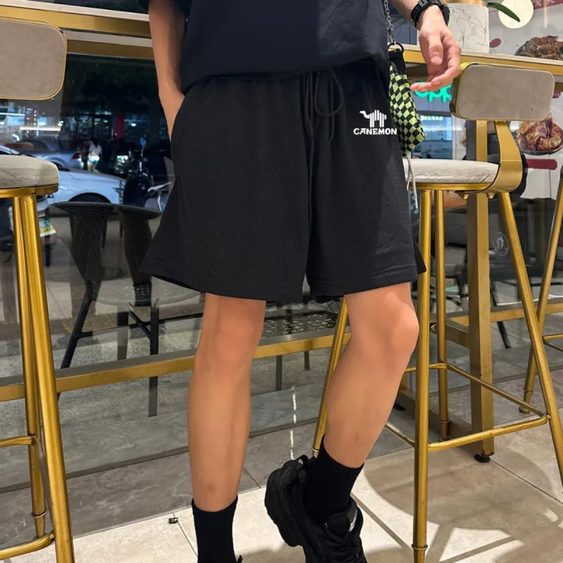 Pilot The Camel Casual Shorts Unisex Black-3