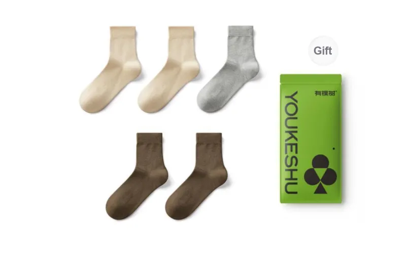 YOUKESHU Mid Calf Socks Women's-18