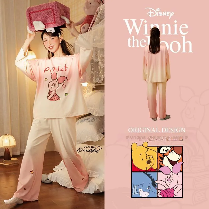 Gongdie x Disney Pajama Set Women's Pink Gift Box Set-1