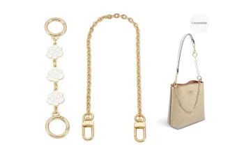 GUYI Alloy Metal Bag Accessories Women's Gold Tone