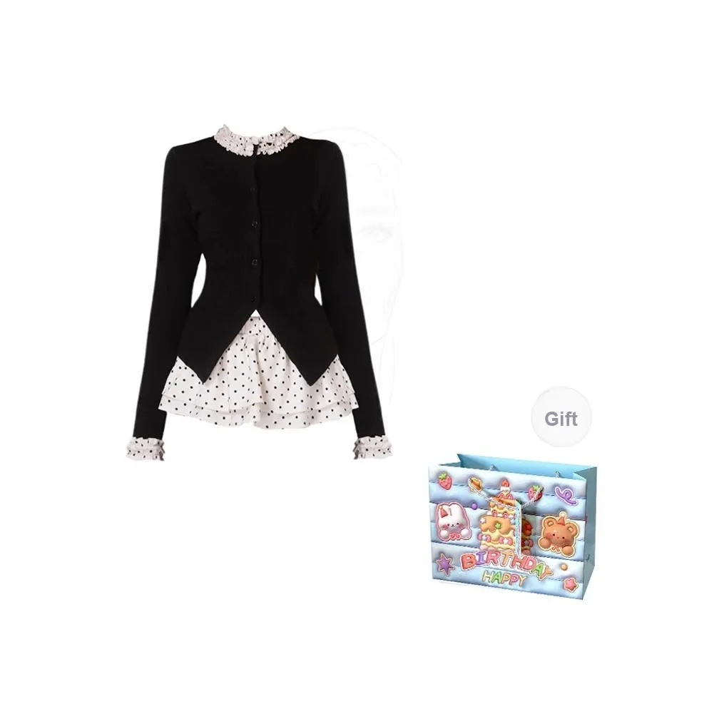 REMOULD Черный Белый Женские Комплекты с Юбкой