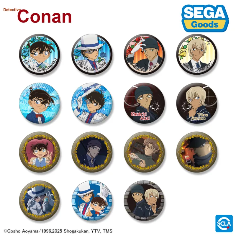 SEGA Detective Conan Case Closed, Conan Edogawa Formula Suit Badge Vol.1 Badges-1