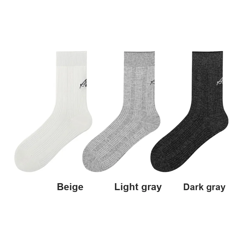 H YXIANG Mid Calf Socks Women's Combo Set-1