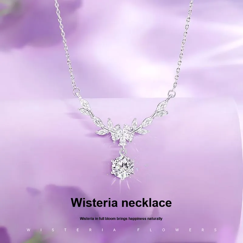 WINY 925 Sterling Silver Necklaces Women's-7