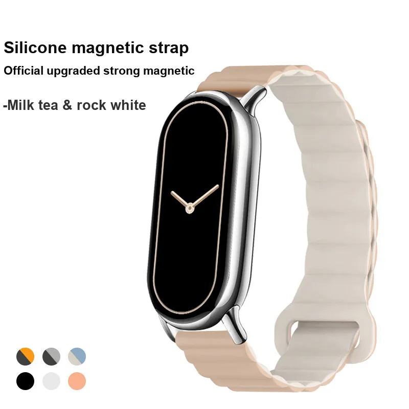 IKYOU Watch Band Xiaomi Compatibility Silicone Material-16
