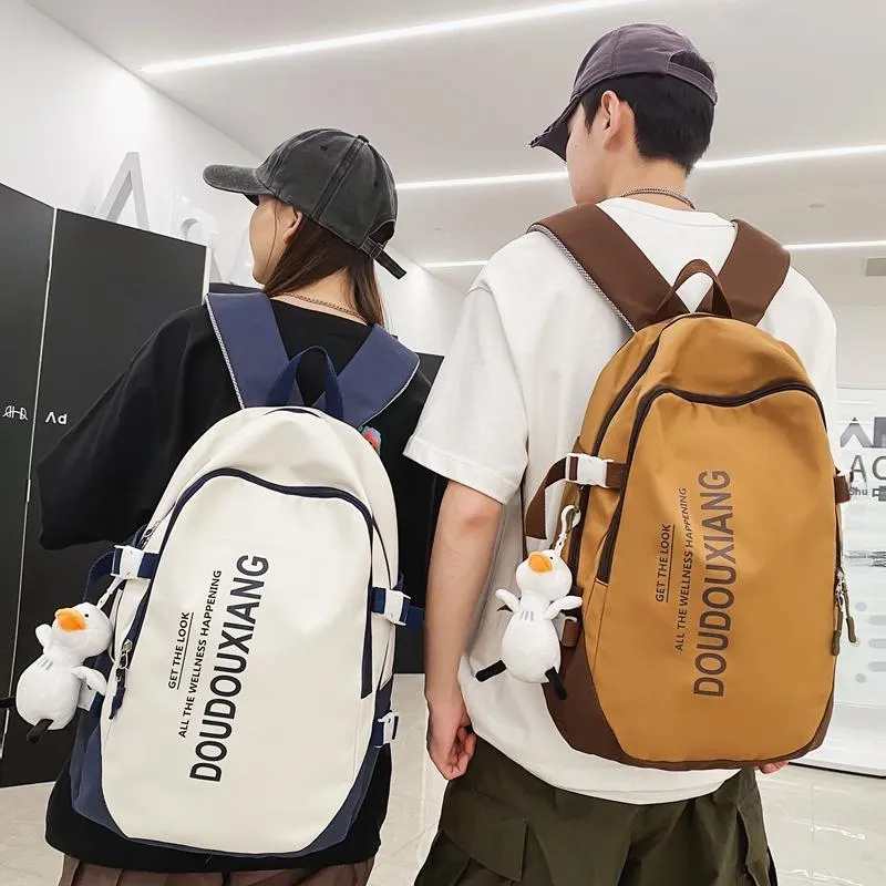 WICKBUEN Nylon Backpack Unisex Multicolor-5