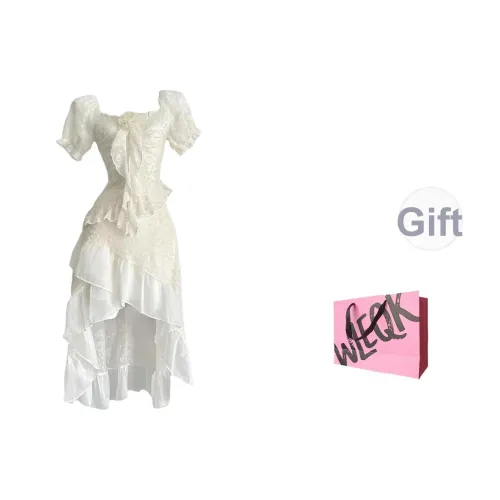 CTRTRC Короткий рукав Платье Женское