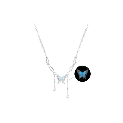 Love Link 925 Sterling Silver Necklaces Women's