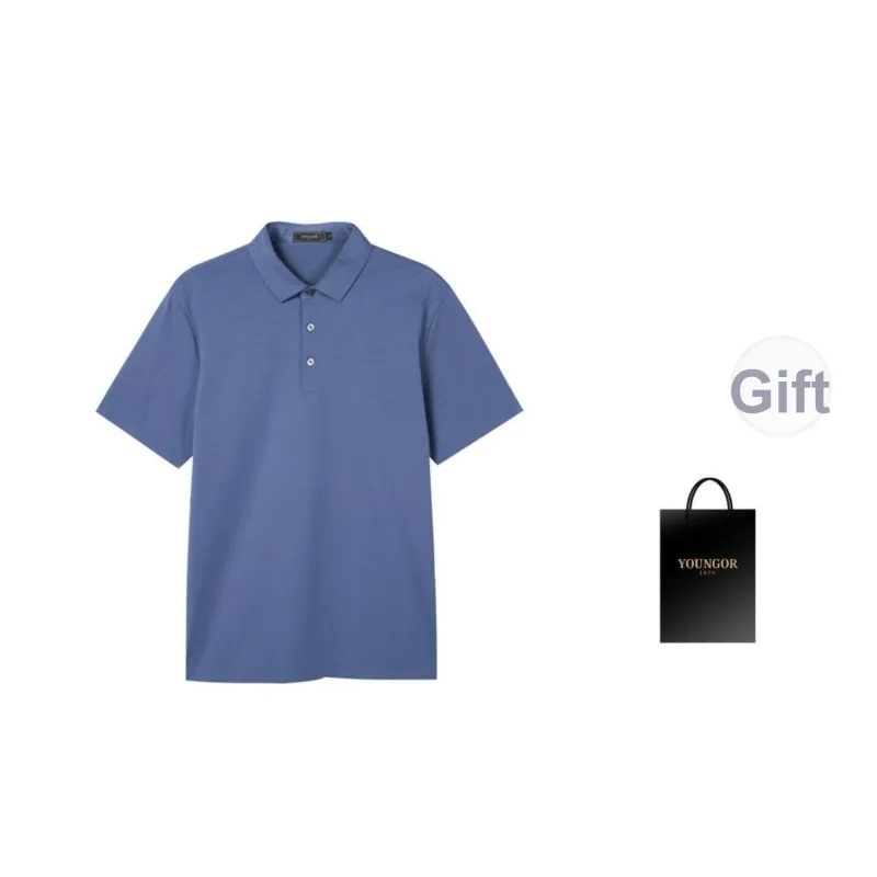 YOUNGOR Polo Shirt Men's Emerald Green-11