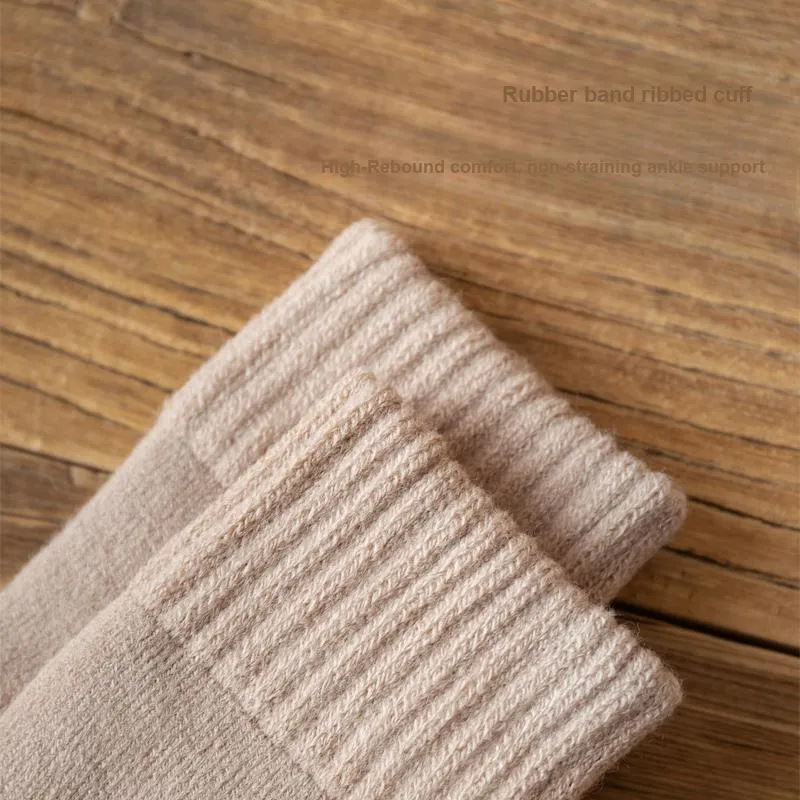 PLANDOO Mid Calf Socks Women's 5 Pack-1