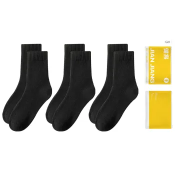 Master Mid Calf Socks Men's Shopping Bag Combo Set