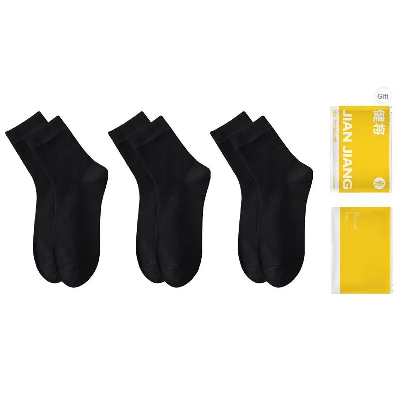 Master Mid Calf Socks Men's Shopping Bag Combo Set-8