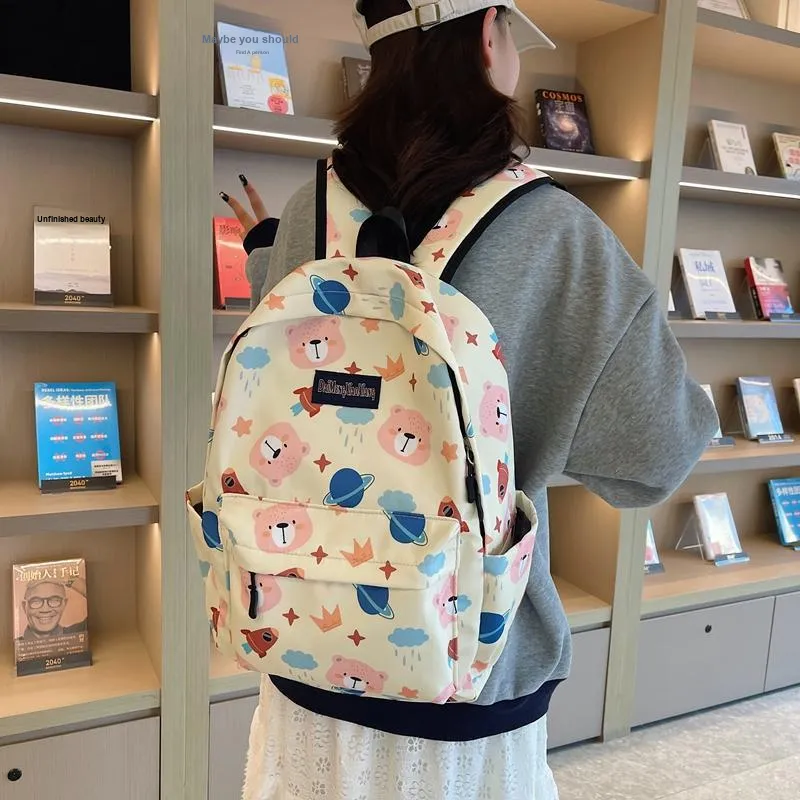 Vack Nylon Backpack Women's Multicolor-10
