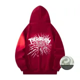 Red Hooded (Fleece-Lined and Thickened)