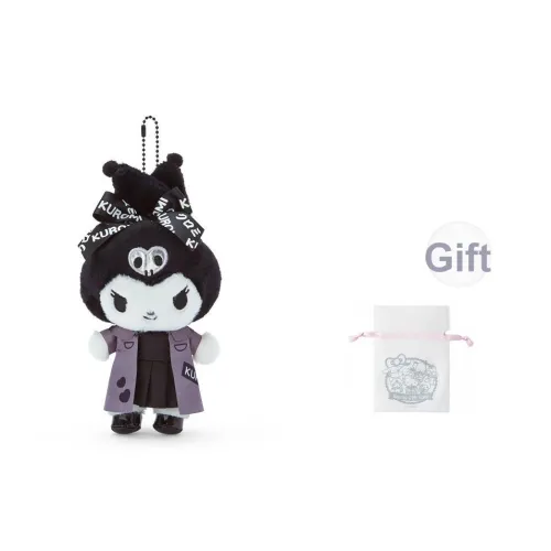 SANRIO GIFT GATE Kuromi Cool Черный SKY Collection Куклы Плюшевый Брелок 19 см Высота