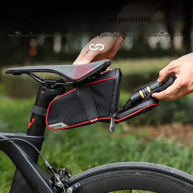 WEST BIKING Bicycle Locks Chain Lock-2