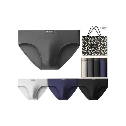 SEPTWOLVES Нижнее белье Подарочная коробка Мужской 4 упаковки + Сумка для покупок