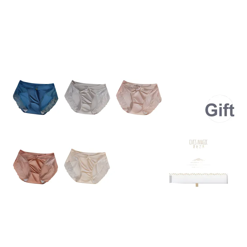 XIA.WA.ZHI.XIU Underpants Women's Box 5 Pack-6