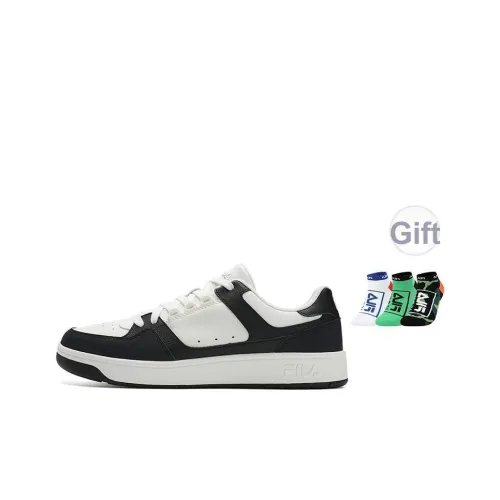 FILA TARGA 1 Легкий Низкий Топ Теннисные Кроссовки Мужские Белый Черный