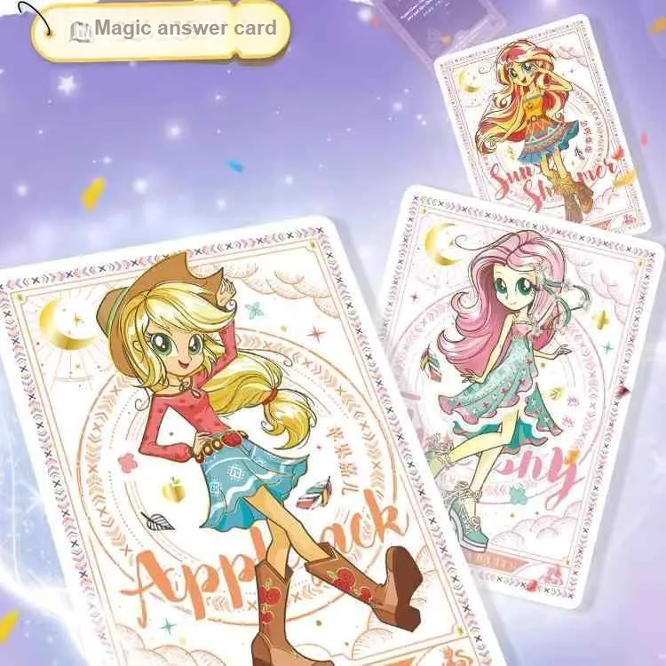 KAYOU My Little Pony Friendship Explosion Card Magic Book IP/Anime Cards 2 Boxes Included-2