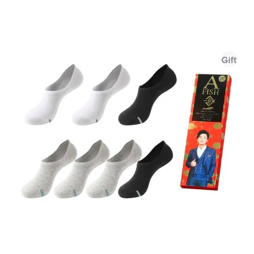 AFISH No Show Носки Унисекс 7 пар Подарочная коробка Упаковка