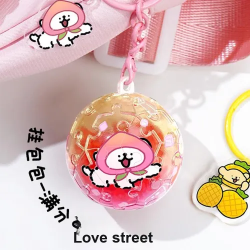 TOI Мальтезе Шар 3D-эффект Шар Форма Слепые коробки Одиночная слепая коробка Полная коробка 6 шт