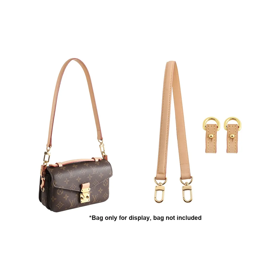 Ingenuity Handmade Vegetable Tanned Leather Messenger Bag With Shoulder Strap Women's Brown