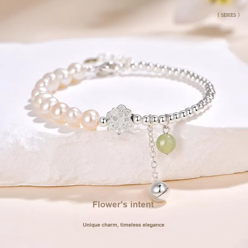 JINLIUFUJIXIANG Pearl Bracelets Women's-2